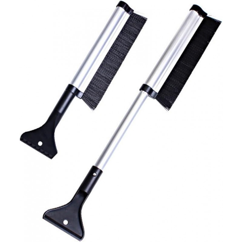 DUŻA SKROBACZKA TELESKOPOWA SZCZOTKA SKROBAK DO ODŚNIEŻANIA SZYBY AUTA 2W1 SKROB05 - obrazek 4