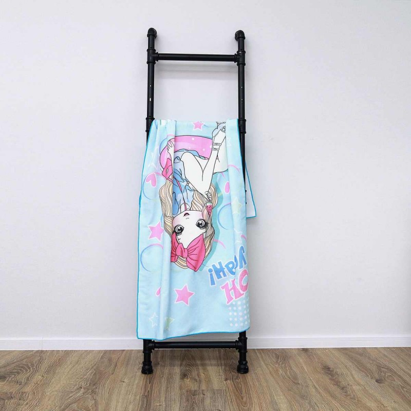 Ręcznik plażowy prostokątny mały 150x70 Pretty Girl REC47WZ7 - obrazek 2