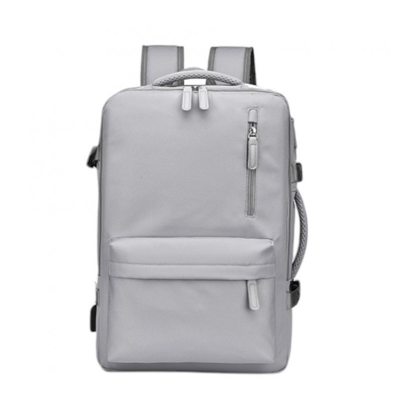 Plecak podróżny, kabinowy do samolotu, wodoodporny z USB, 44x30x16/26cm PL176 - obrazek 2