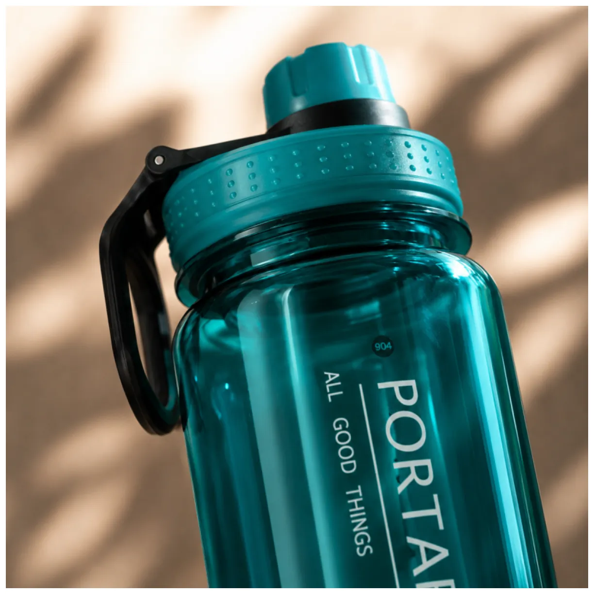 BUTELKA NA WODĘ BIDON NA SIŁOWNIĘ FITNESS 600ml przenośny mały - obrazek 3