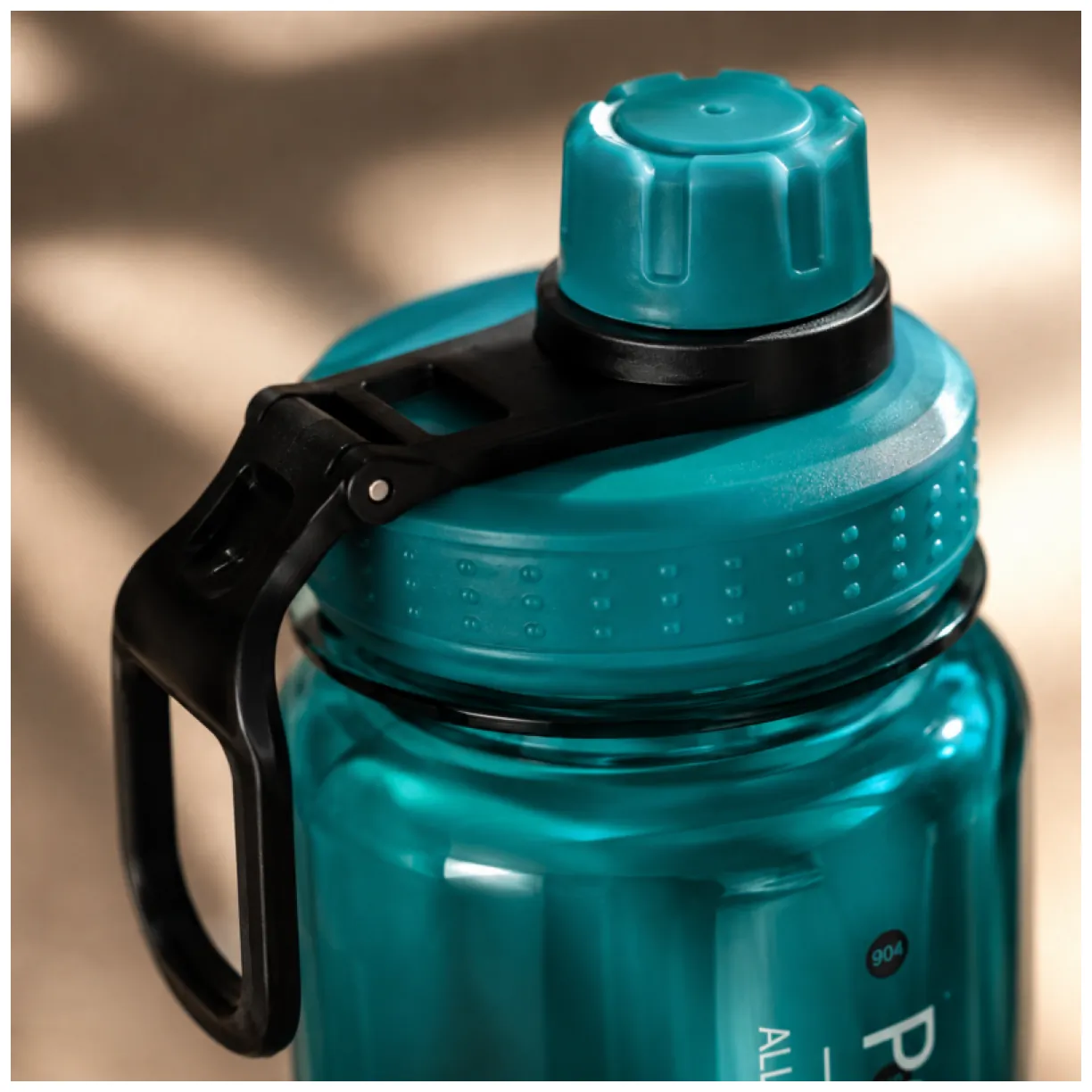 BUTELKA NA WODĘ BIDON NA SIŁOWNIĘ FITNESS 600ml przenośny mały - obrazek 4