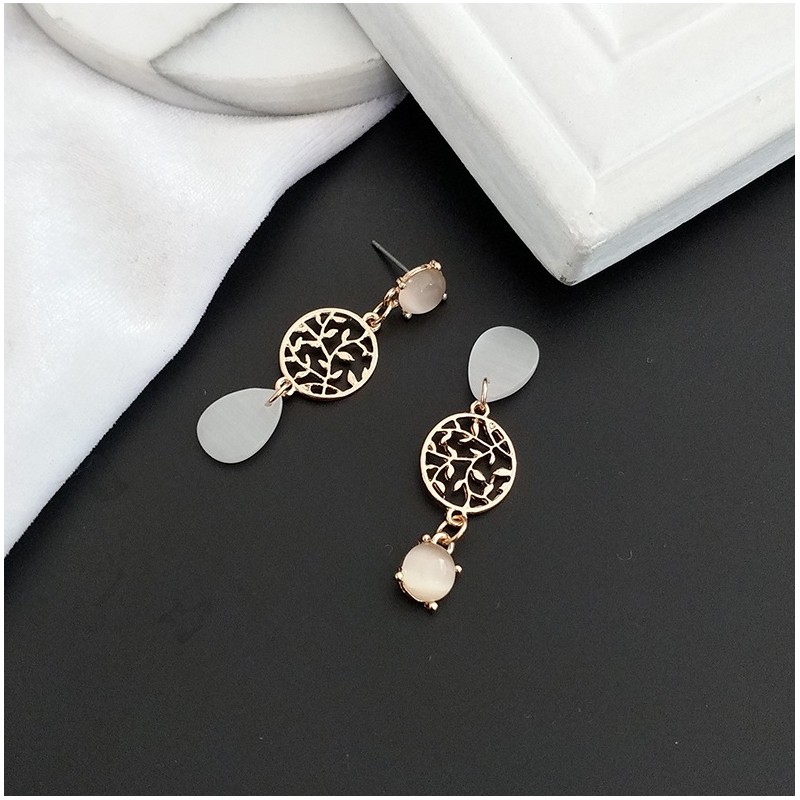 Kolczyki wiszące delikatne K1197 zapięcie S925