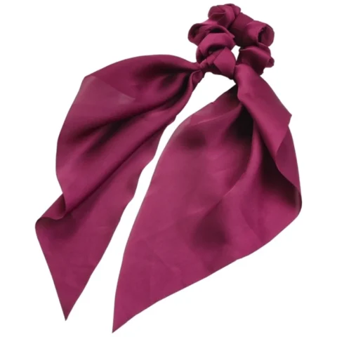 Gumka do włosów apaszka długa Magenta PIN UP GUM5F
