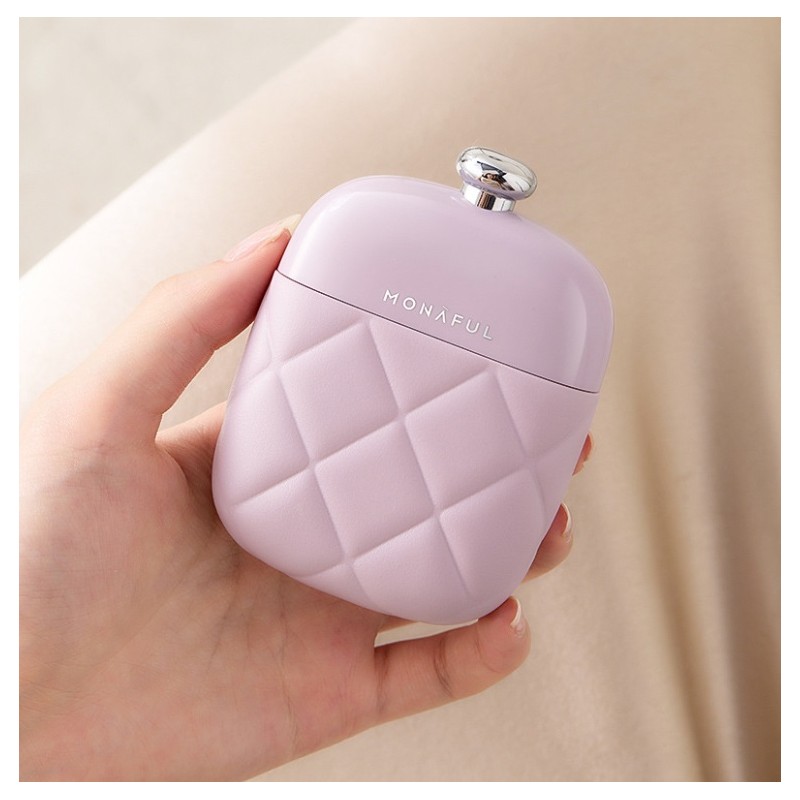 Zestaw akcesoriów etui do paznokci manicure fioletowy 9,5cmx7cm AK10FIO - obrazek 3