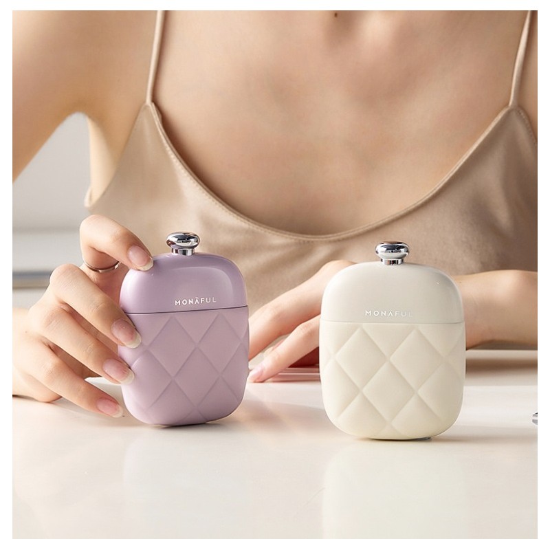 Zestaw akcesoriów etui do paznokci manicure fioletowy 9,5cmx7cm AK10FIO - obrazek 4