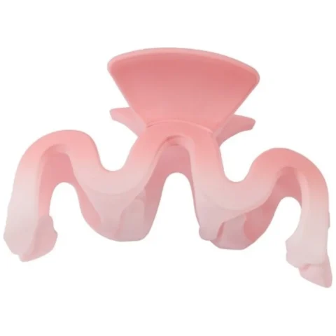 Spinka do włosów klamra XL ombre róż 9 cm SP219