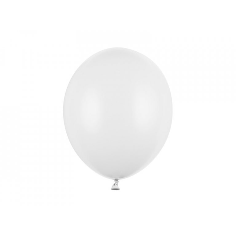 Balony Strong Pastel Pure biały 30cm 100 sztuk