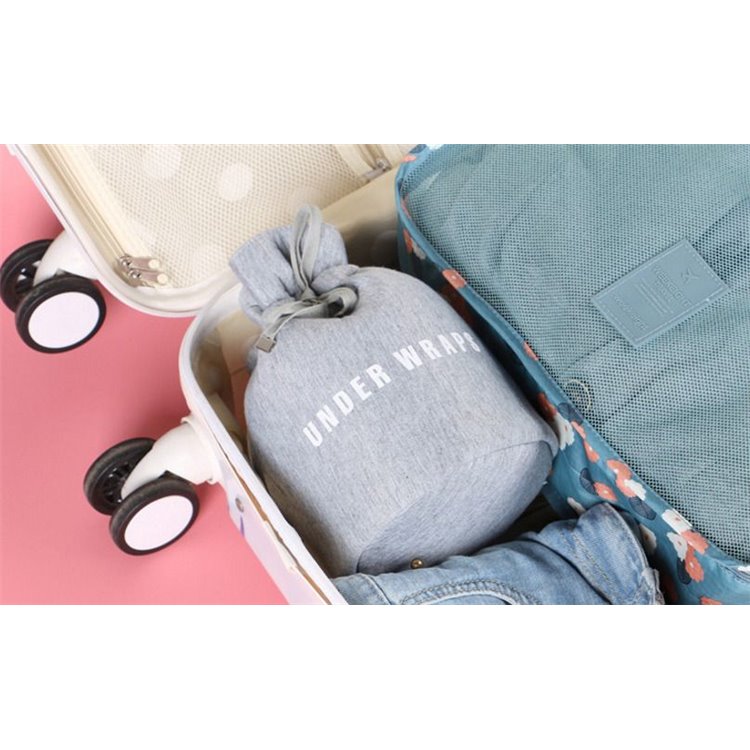 Kosmetyczka Worek Denim Grey KS13SZ - obrazek 6