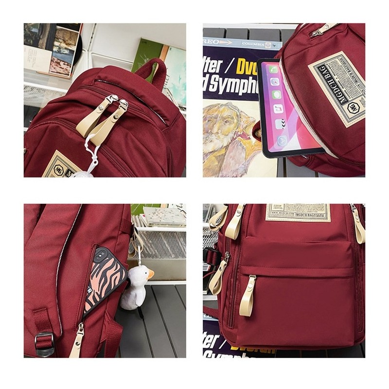 Plecak sportowy szkolny uniwersalny z brelokiem PL170B - obrazek 5