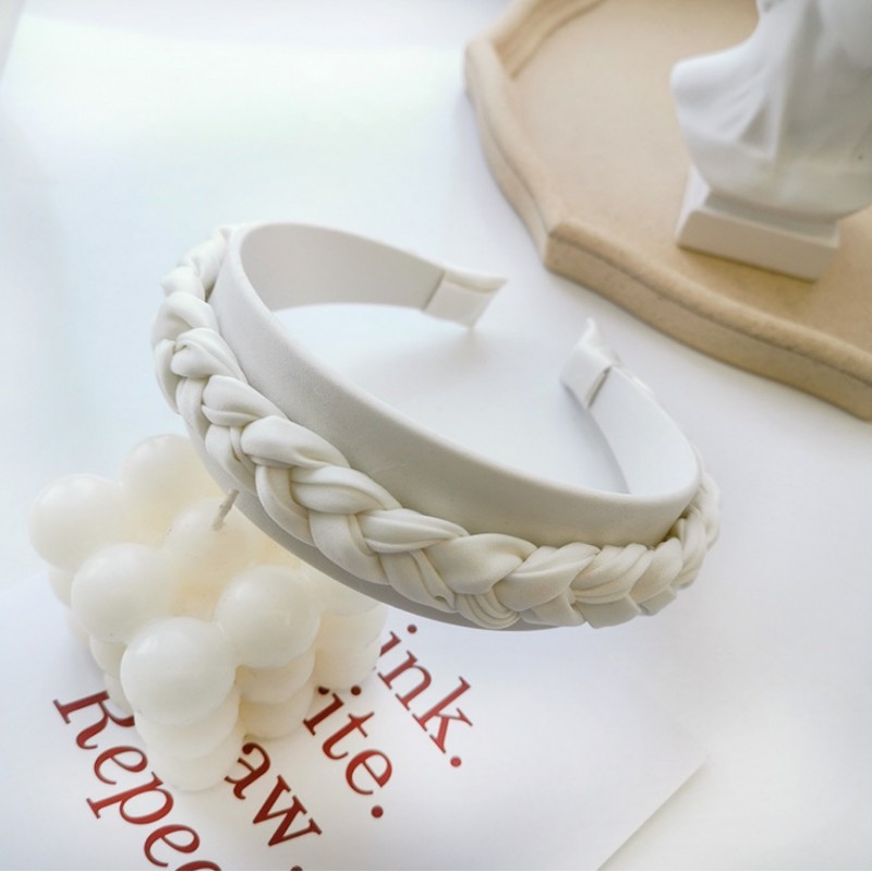 OPASKA DO WŁOSÓW Pleciona O410B - obrazek 2