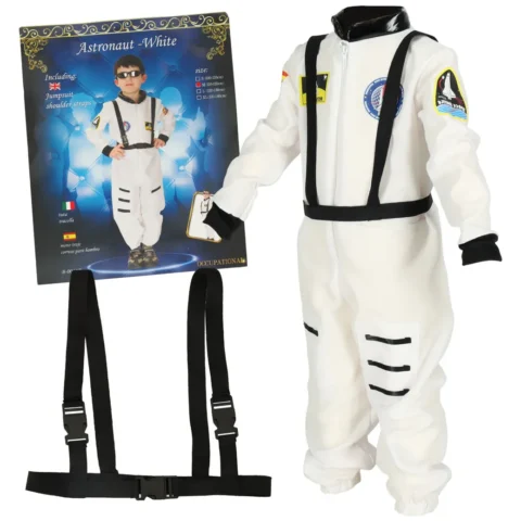 Kostium strój karnawałowy przebranie astronauta rozmiar M 110-120cm