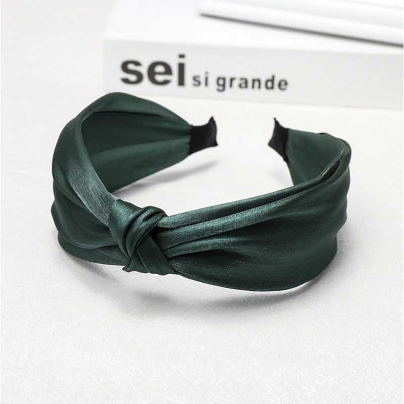 Opaska z materiału gruba pleciona wygodna O363WZ2