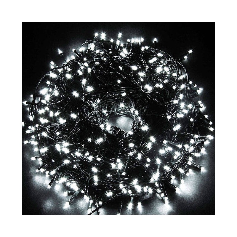 Światełka lampki 200 LED ZIMNY BIAŁY, FLASH BIAŁY LAMP09B - obrazek 2