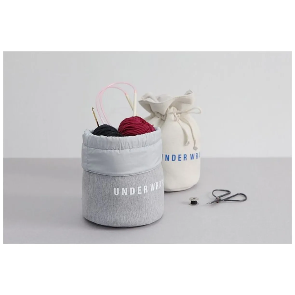 Kosmetyczka Worek Denim Grey KS13SZ - obrazek 4