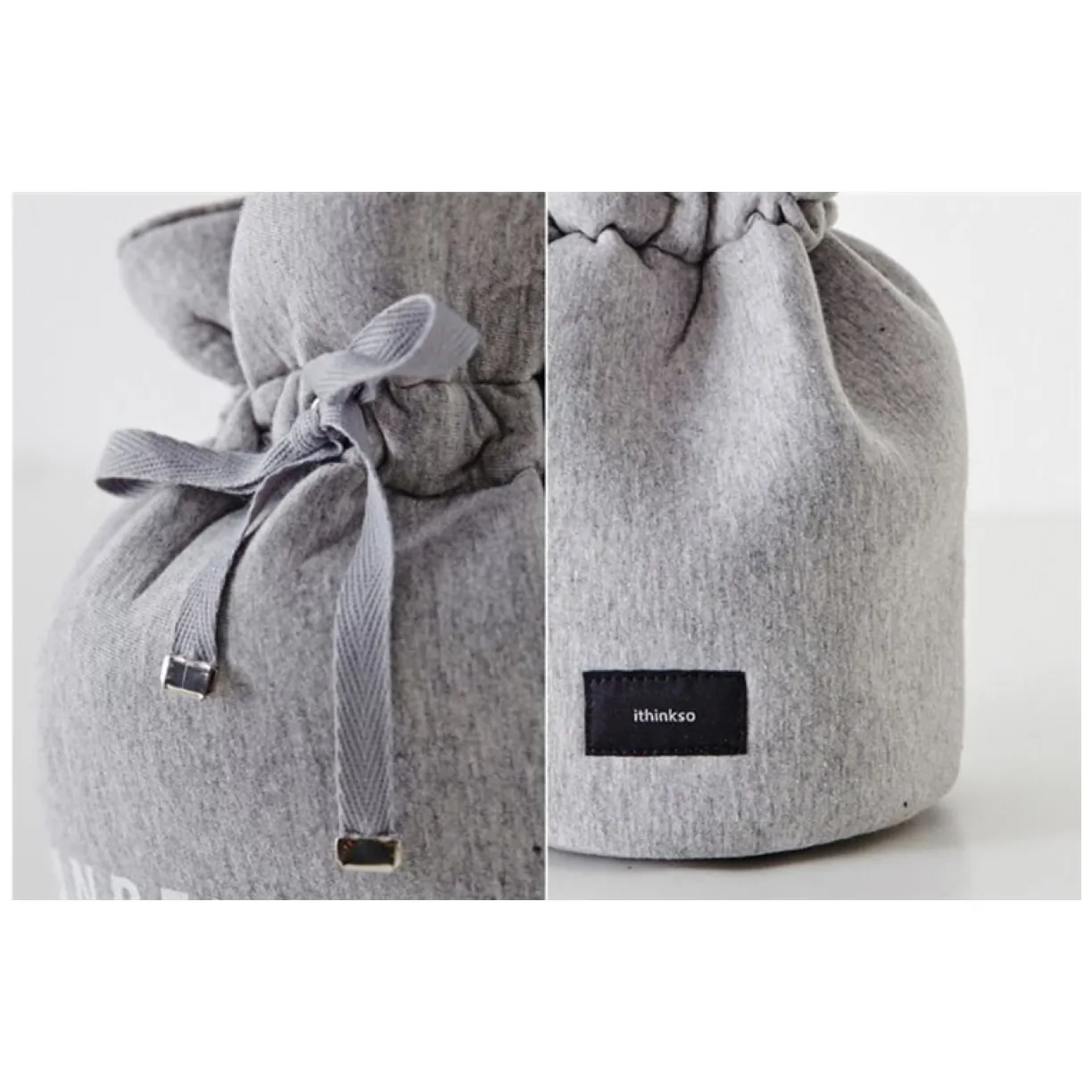 Kosmetyczka Worek Denim Grey KS13SZ - obrazek 5