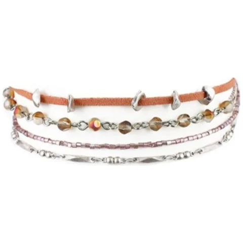 NASZYJNIK CHOKER BOHO N523