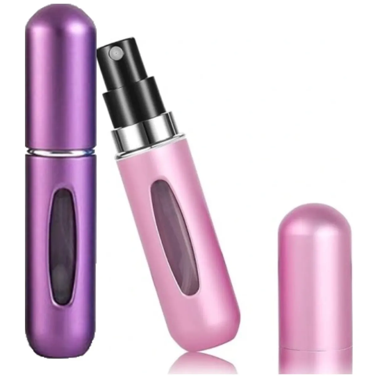 Zestaw 2szt. ATOMIZERÓW podróżnych  na perfumy 5ML dozownik AK03