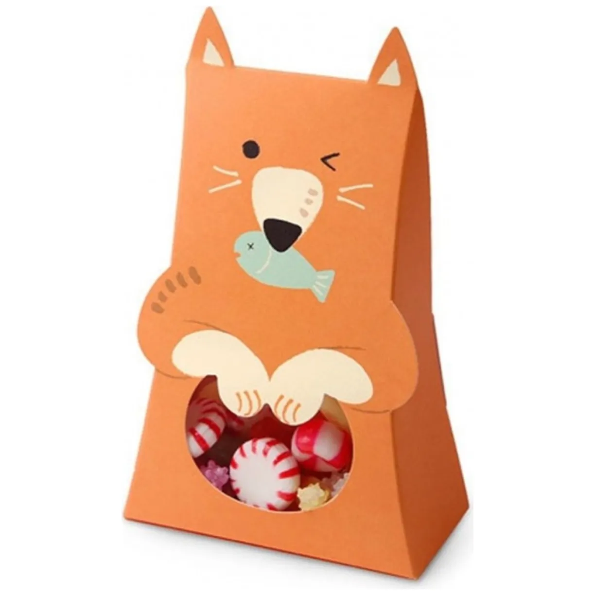 Pudełko PREZENTOWE ozdobne w kształcie Niedźwiadka 1 szt. 10x5x16,5cm - obrazek 3