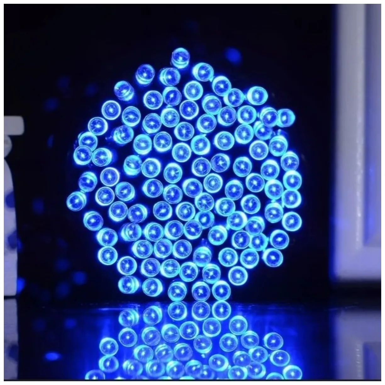 Światełka lampki wewnętrzne/zewnętrzne 200 LED Niebieskie - obrazek 5