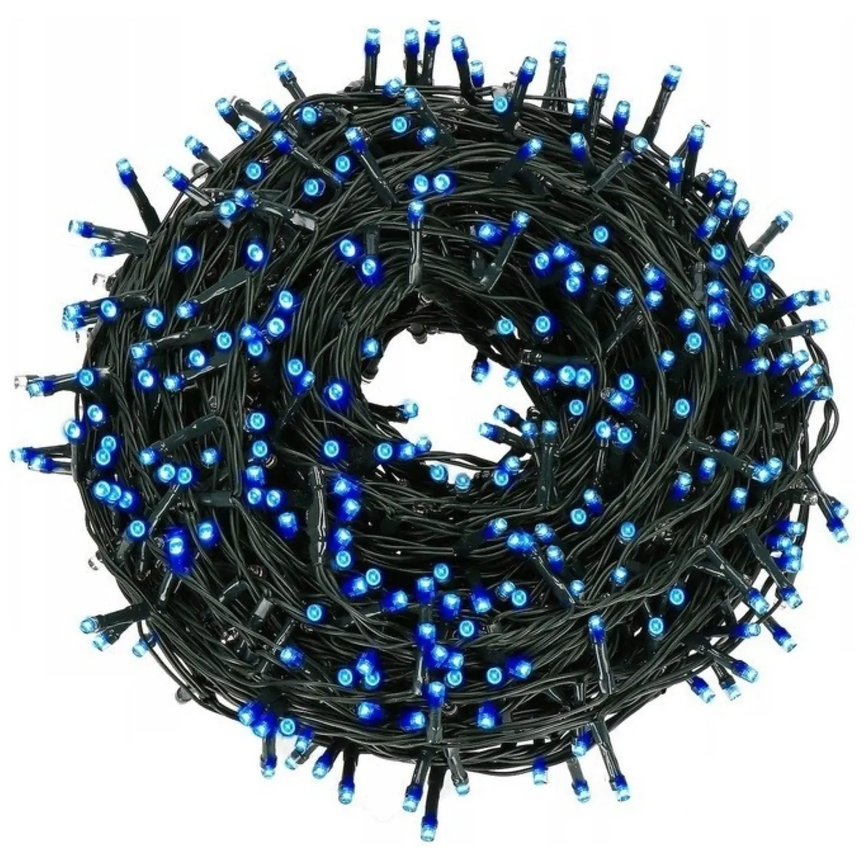 Światełka lampki wewnętrzne/zewnętrzne 200 LED Niebieskie - obrazek 7