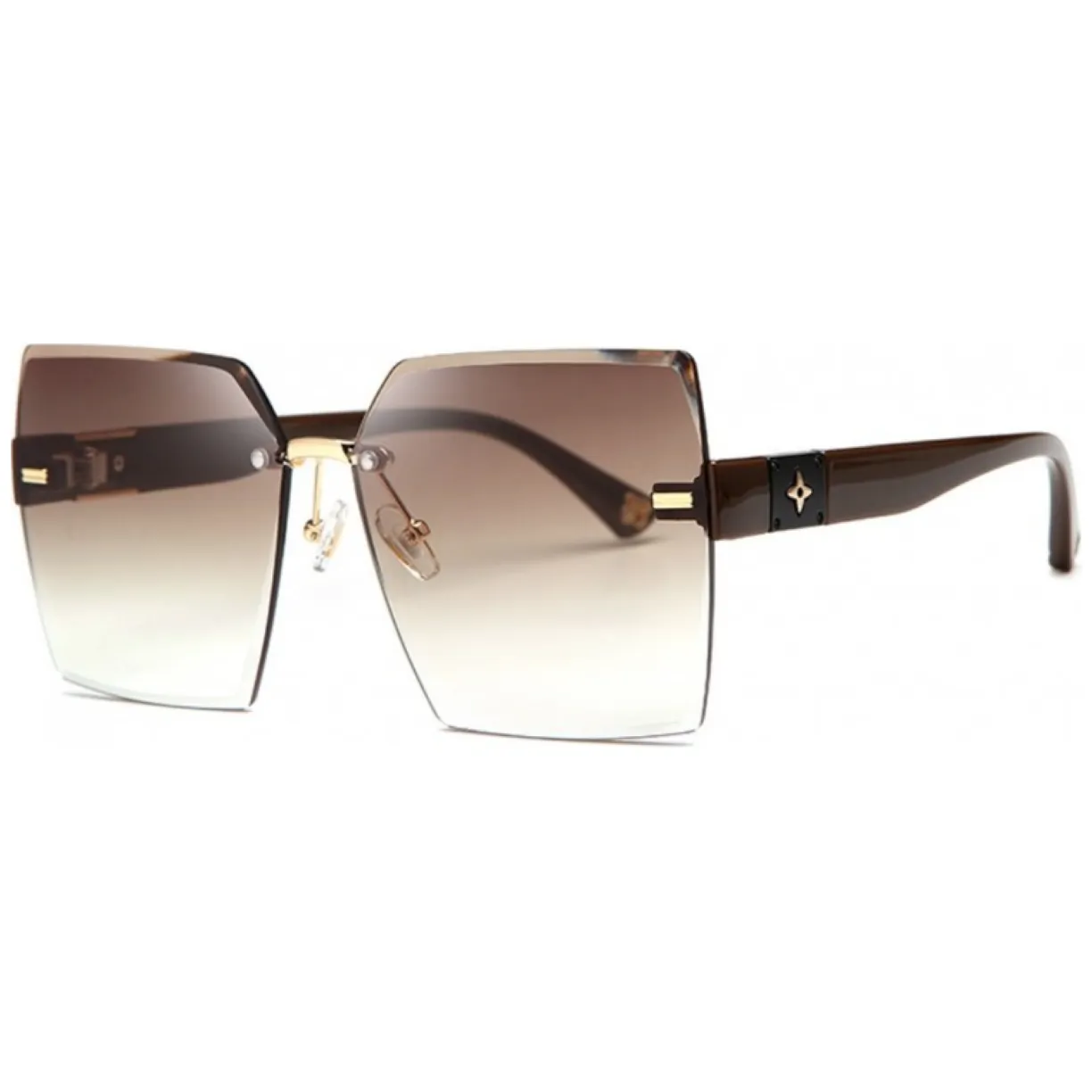 Okulary przeciwsłoneczne Elegant GRADIENT Brąz OK360WZ1 - obrazek 2