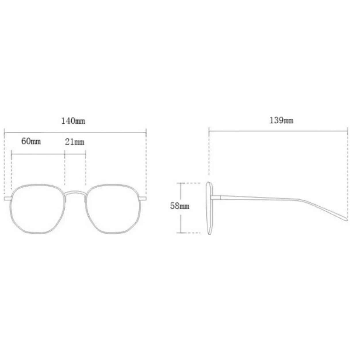 Okulary przeciwsłoneczne Elegant GRADIENT Brąz OK360WZ1 - obrazek 4