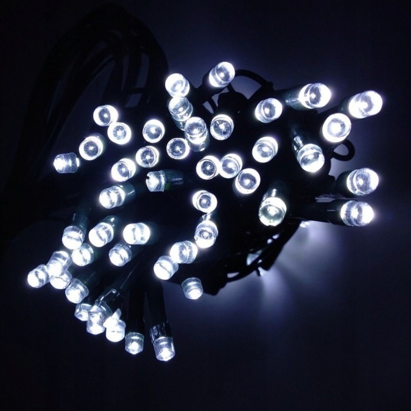 Światełka lampki wewnętrzne/zewnętrzne 300 LED Białe LAMP03B - obrazek 2
