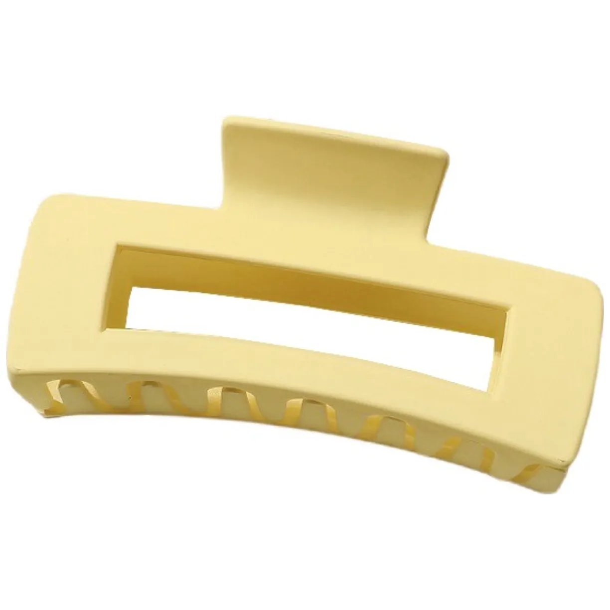 Spinka do włosów klamra XL żółta 10,5 cm SP128ZO