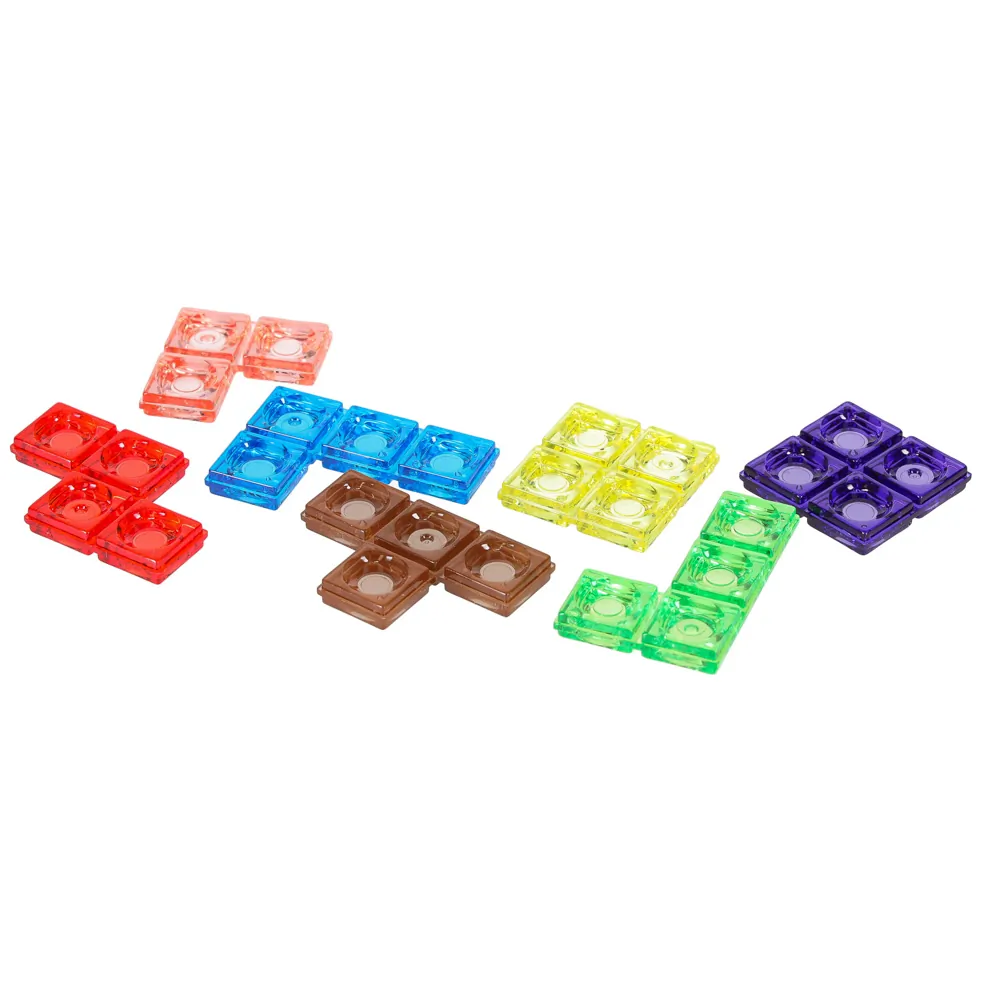 Gra logiczna układanka tetris stojąca - kolorowe klocki dla dzieci - obrazek 8