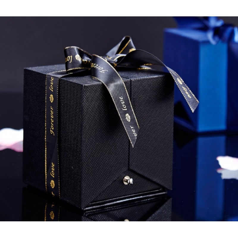 Pudełeczko Walentynkowe na biżuterię mydlana Wieczna Róża PDOZ17CZ - obrazek 4