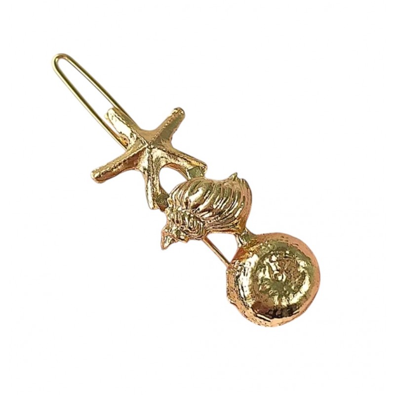 Spinka do włosów klamra muszelki SP116 - obrazek 2