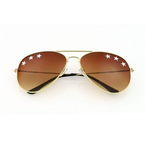 OKULARY STARS AVIATOR OK133BR