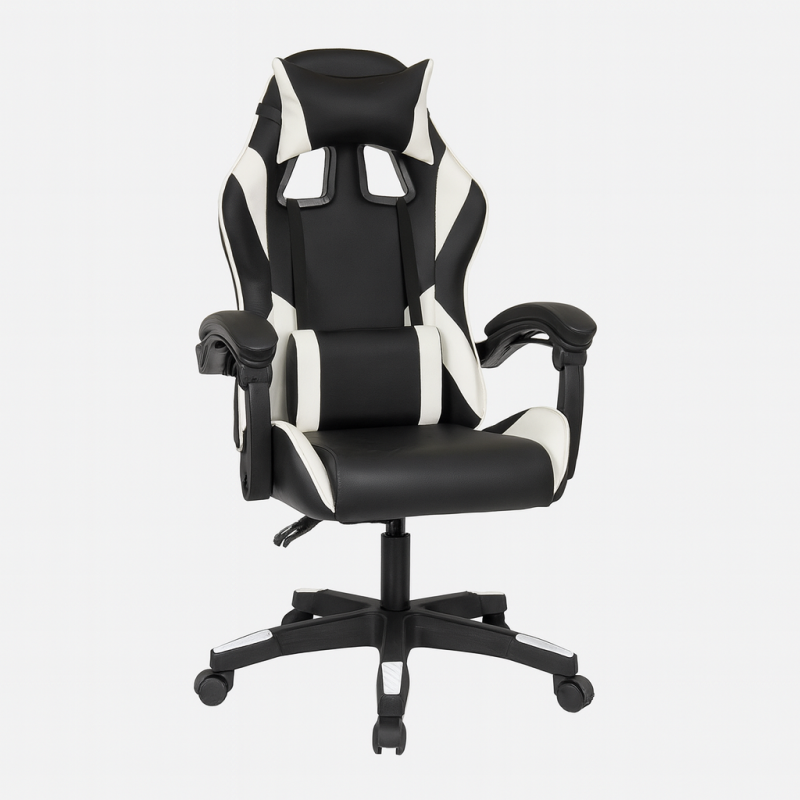 Fotel gamingowy obrotowy z podnóżkiem STRIKER ONE - KO31B - obrazek 5