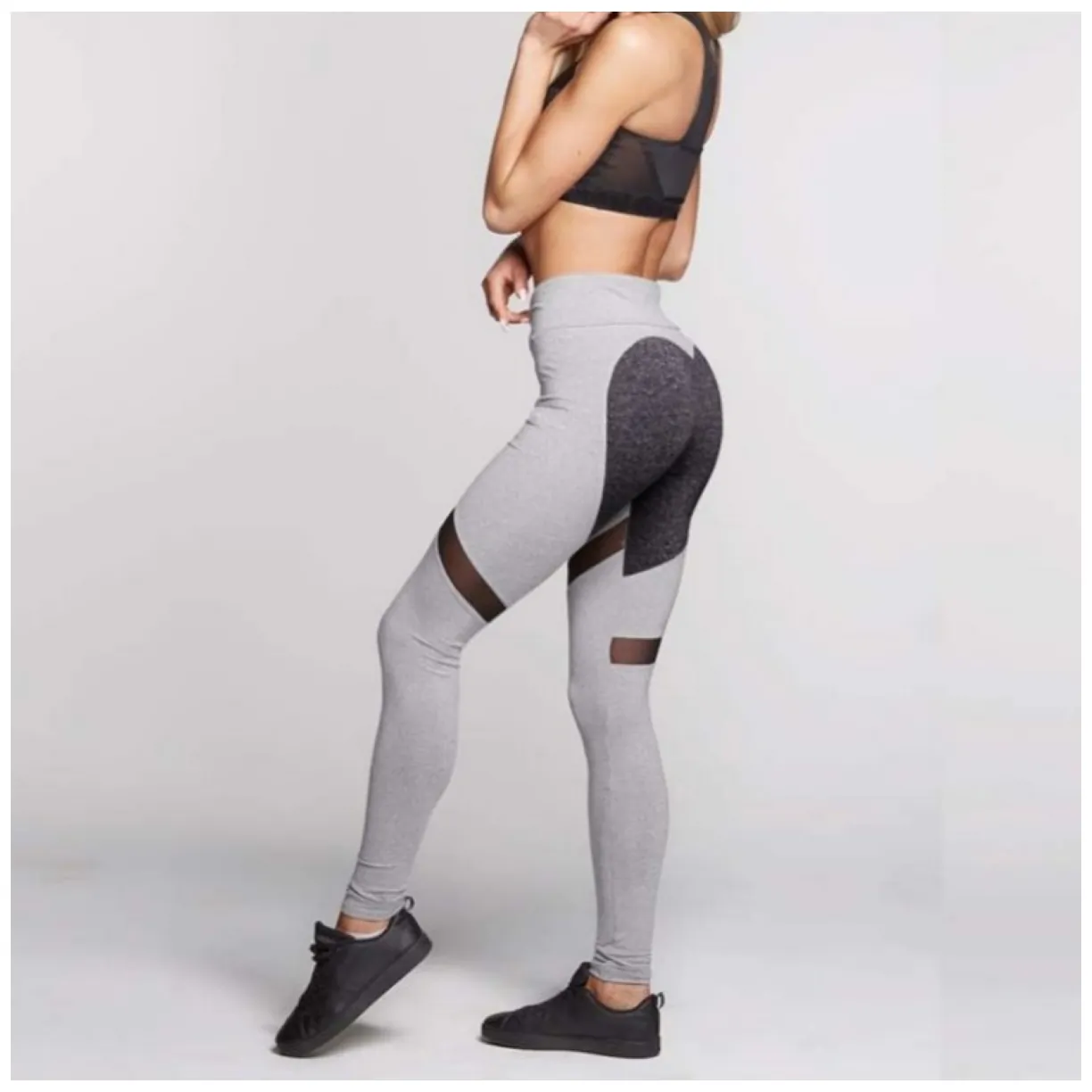 Sportowe Legginsy Fitness Trening L - obrazek 2