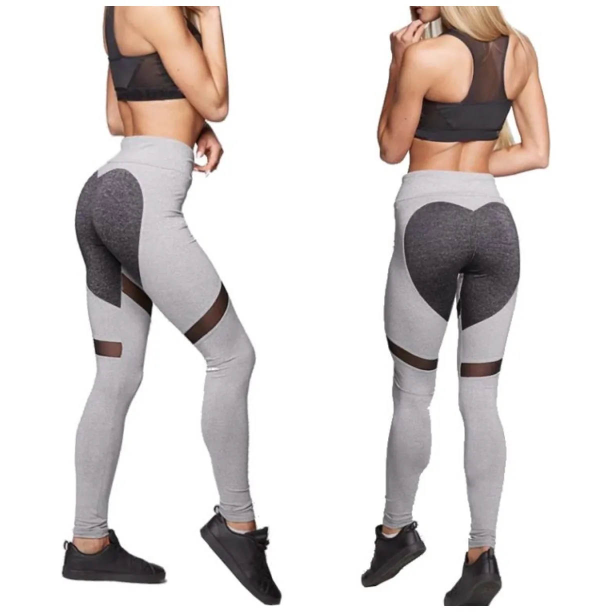 Sportowe Legginsy Fitness Trening L - obrazek 9