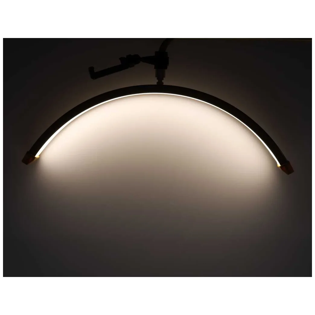 Lampa do przedłużania rzęs LED 36W regulowana kosmetyczna bezcieniowa łuk złota - obrazek 13