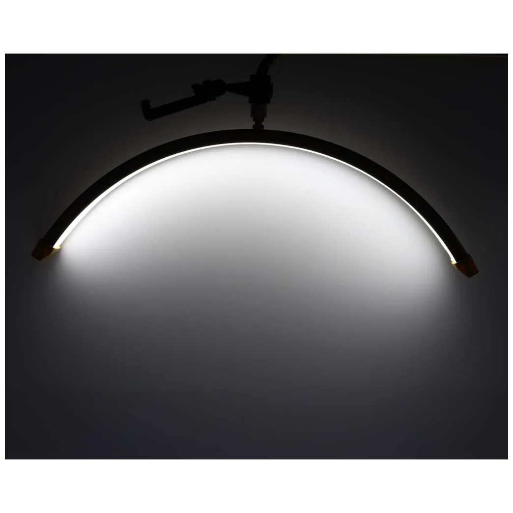 Lampa do przedłużania rzęs LED 36W regulowana kosmetyczna bezcieniowa łuk złota - obrazek 14