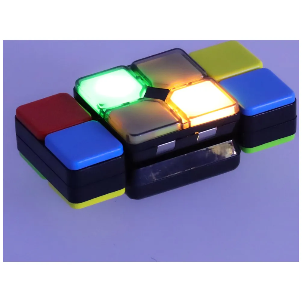 Elektroniczna kostka logiczna LED gra zręcznościowa 4 tryby światło dźwięk - obrazek 6
