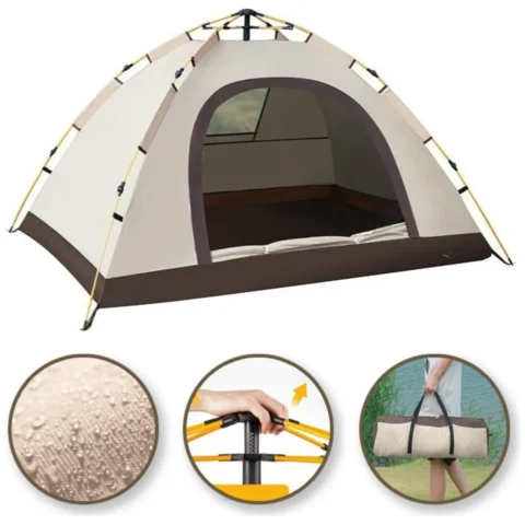 Namiot kempingowy składany 2-3 osobowy 200x140x115cm BAL12K