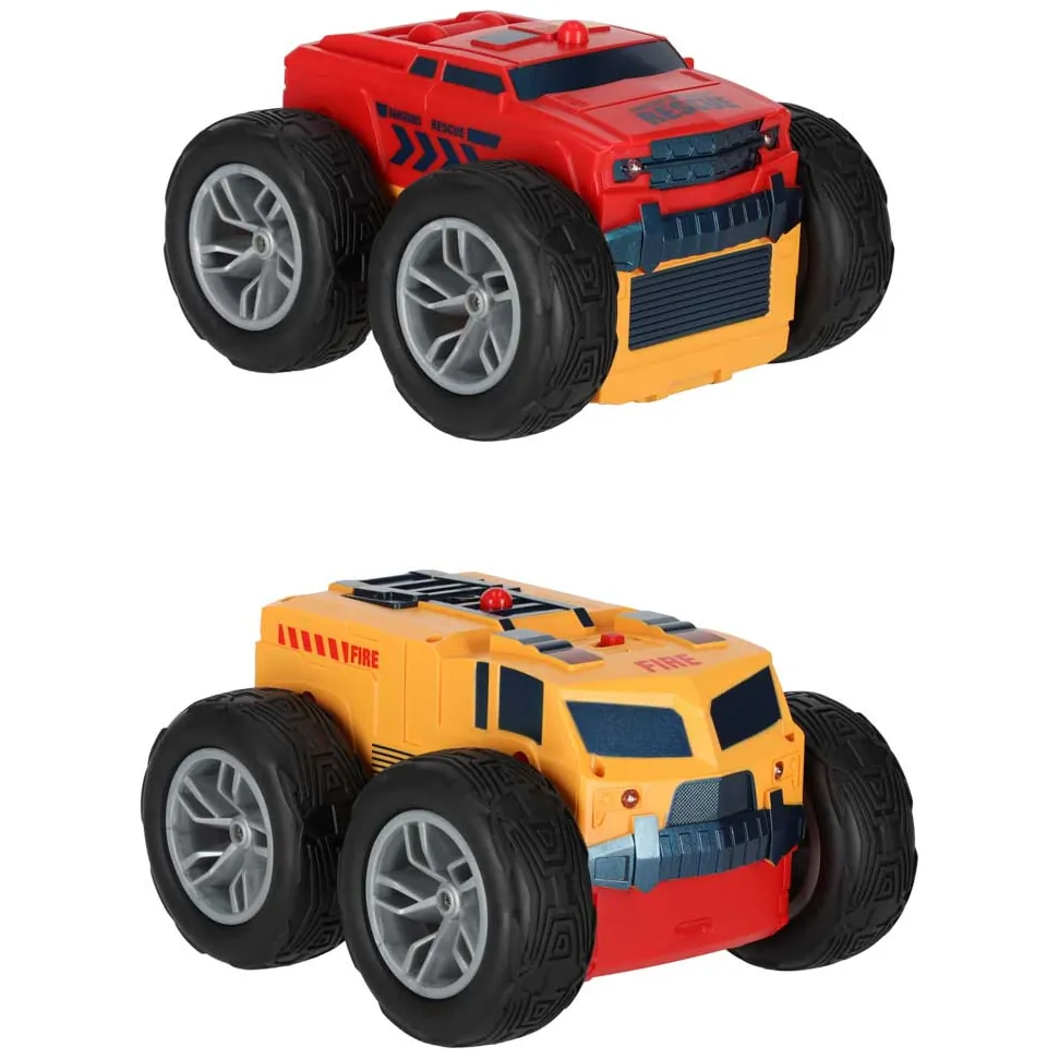 Samochód zdalnie sterowany mega transformacja 360 strażacki ratunkowy 4WD - obrazek 12