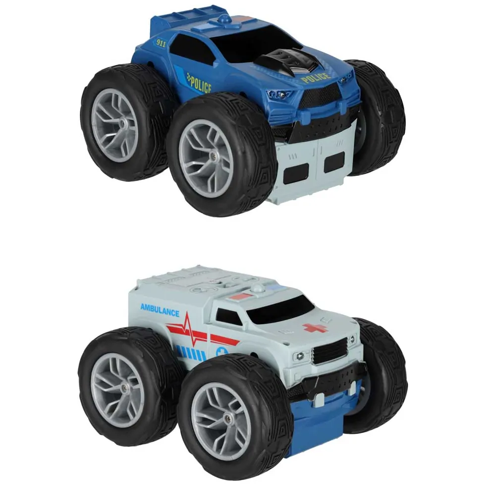 Samochód zdalnie sterowany mega transformacja 360 strażacki ratunkowy 4WD - obrazek 6