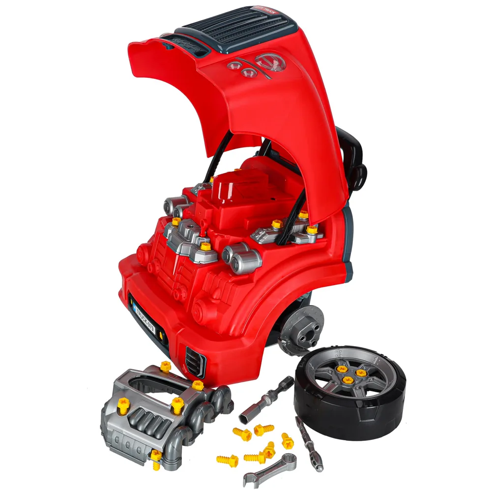 Ciężarówka silnik do rozkręcania zestaw mechanika ruchome elementy - obrazek 8