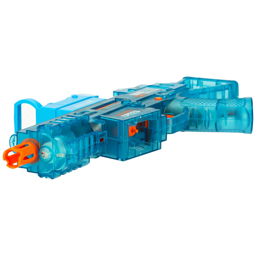 Elektryczny pistolet na wodę dla dzieci z akumulatorem niebieski 350 ml - obrazek 7