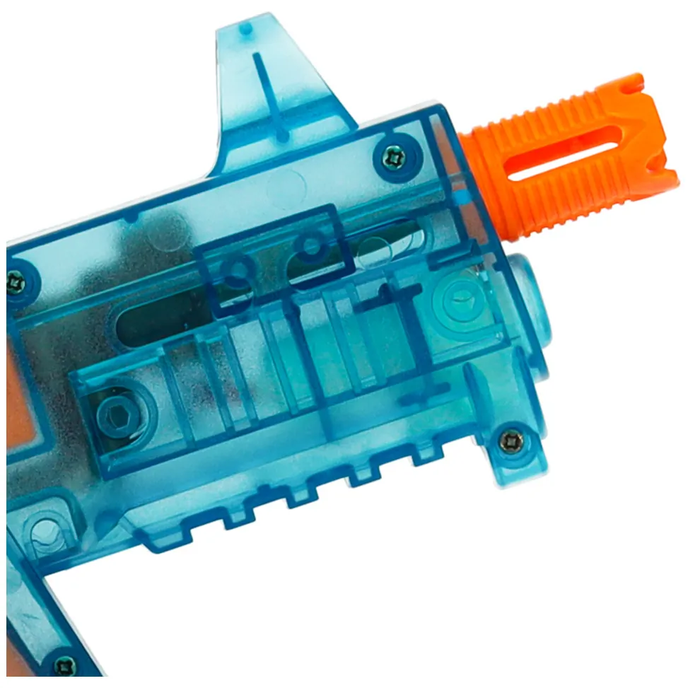 Elektryczny pistolet na wodę dla dzieci z akumulatorem niebieski 350 ml - obrazek 10