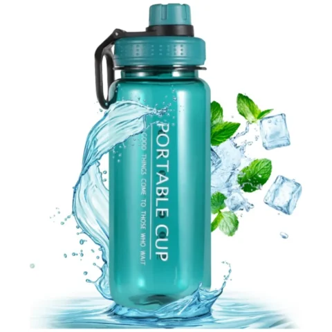 BUTELKA NA WODĘ BIDON NA SIŁOWNIĘ FITNESS 600ml przenośny mały BD05