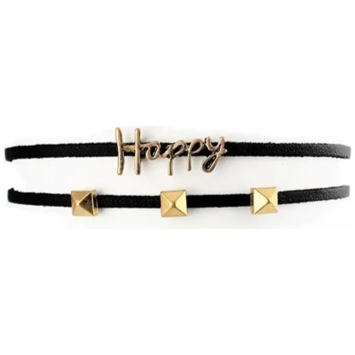 NASZYJNIK CHOKER "HAPPY" N489