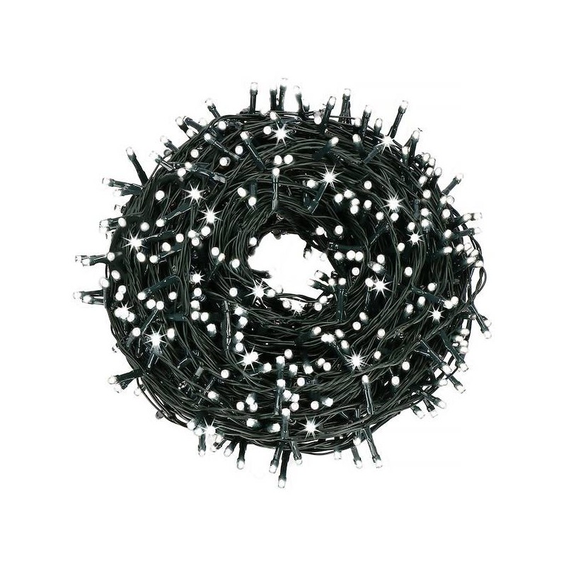 Światełka lampki 100 LED ZIMNY BIAŁY, FLASH BIAŁY LAMP08B - obrazek 5