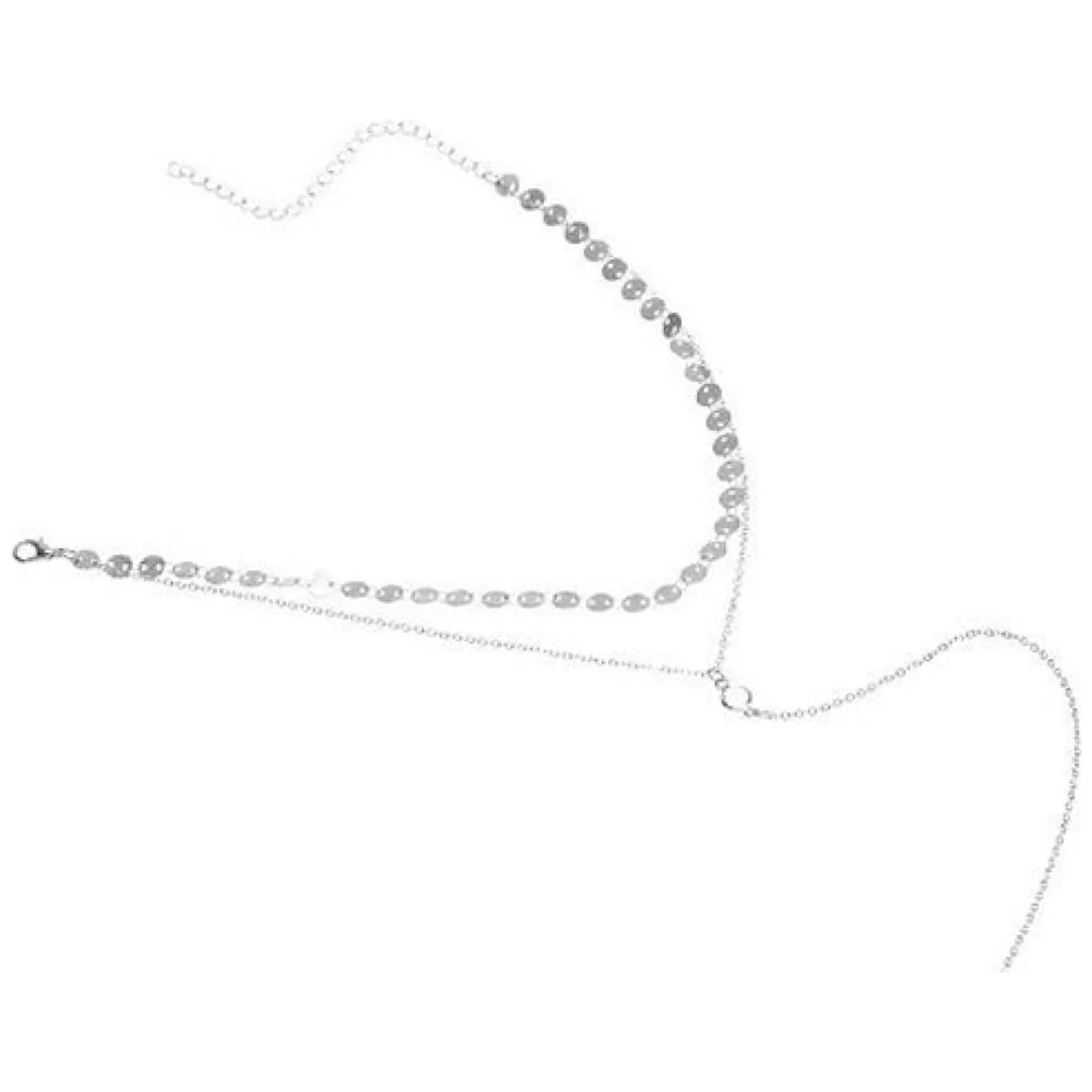NASZYJNIK CHOKER wpadający Z DIAMENCIKIEM - obrazek 5