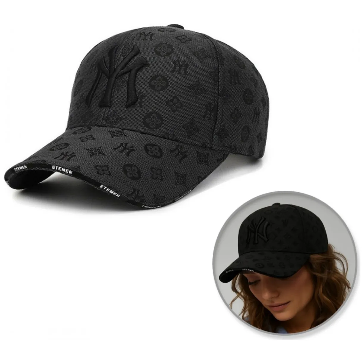 Czapka z daszkiem baseball cap, sportowa z regulacją 56-60cm CZ54WZ2