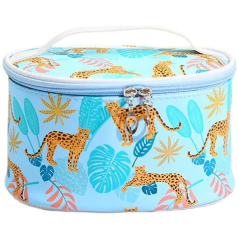 Kosmetyczka rozkładana kuferek safari KS79